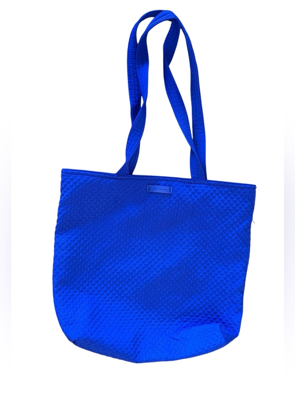 Vera Bradley Royal Blue Quilted Tote Bag NWOT